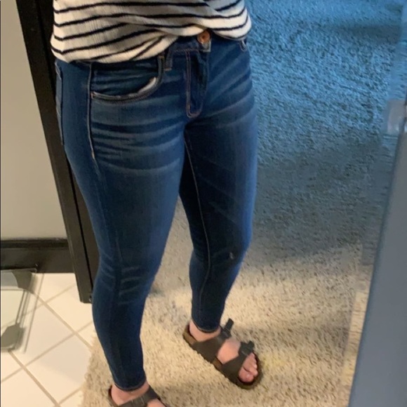 dark blue American Eagle jeans - Picture 2 of 4